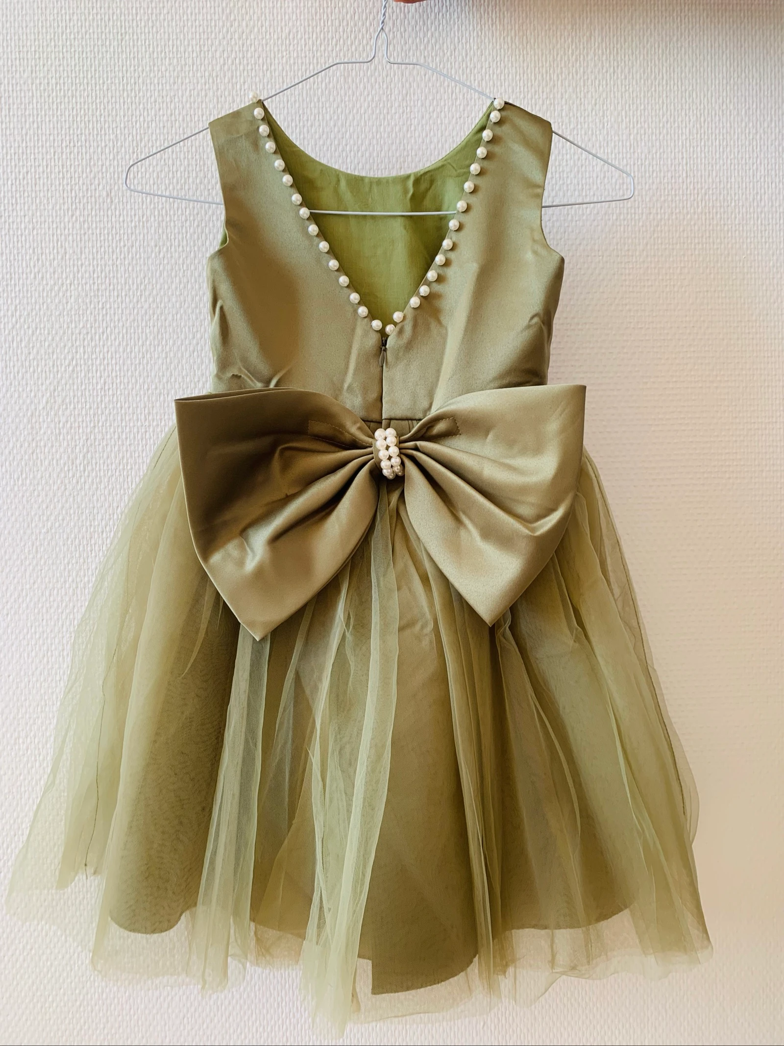 Vestido Elegante de Tul con Flores – photo 2